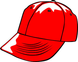 Baseball Cap Red Clip Art