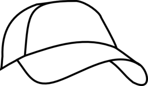 White Baseball Cap Clip Art