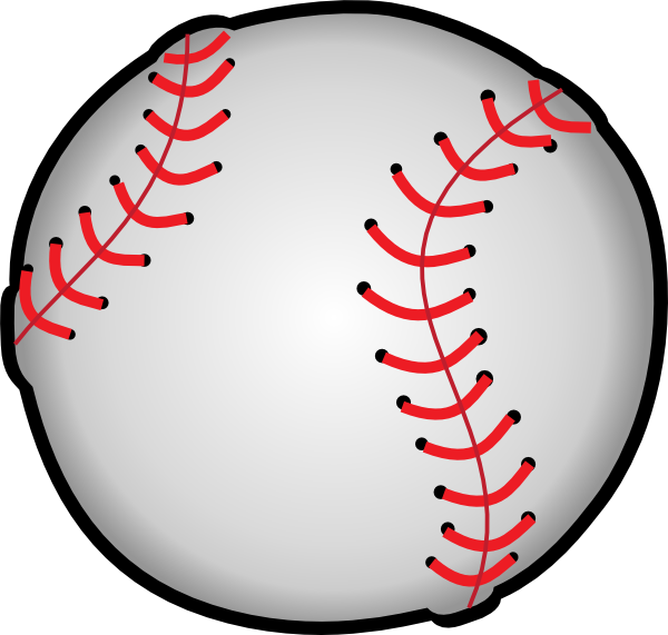 Baseball Clip Art At Clker Co - Baseball Clipart Images Free