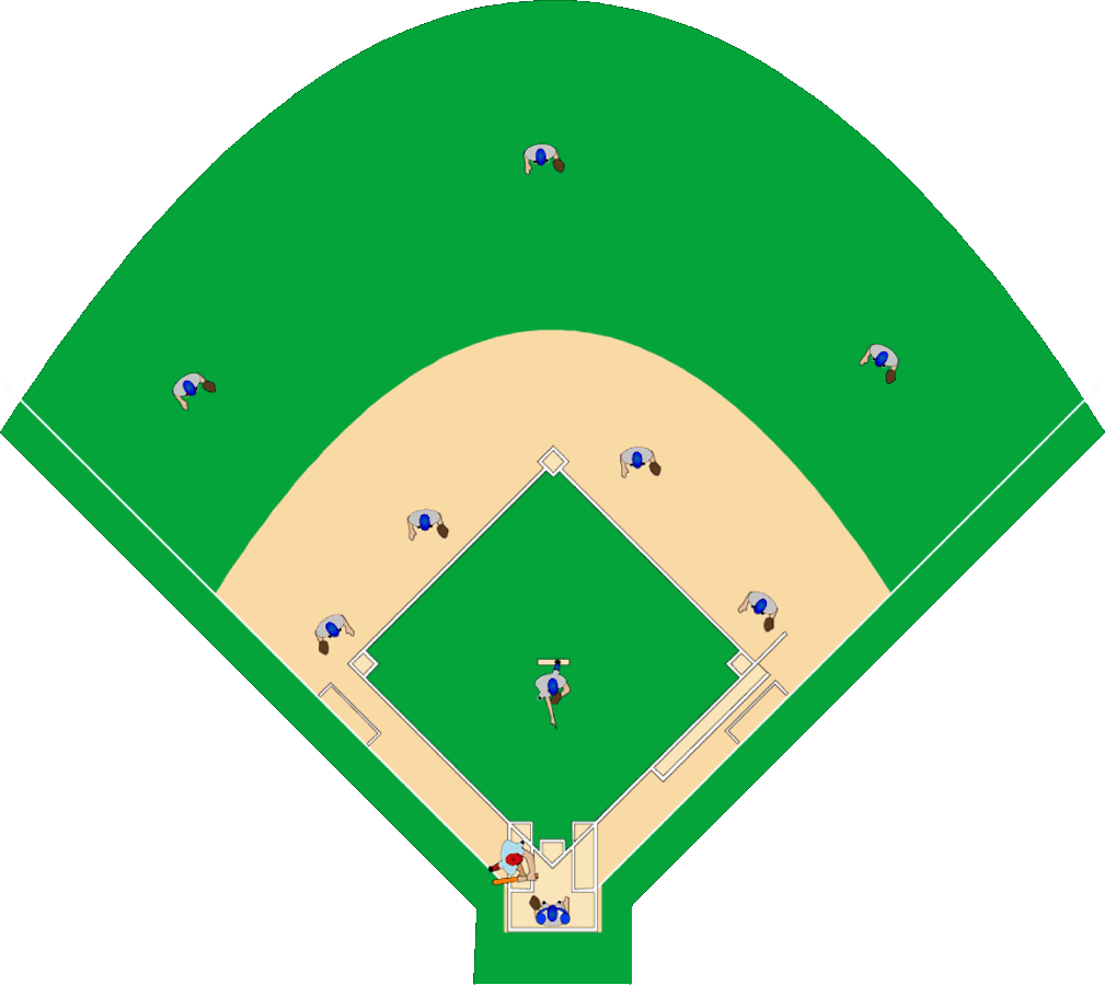 Baseball diamond clip art