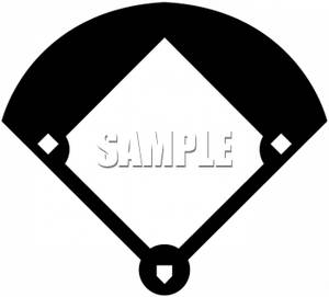 Baseball diamond clip art cli