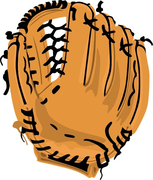 Baseball Glove clip art