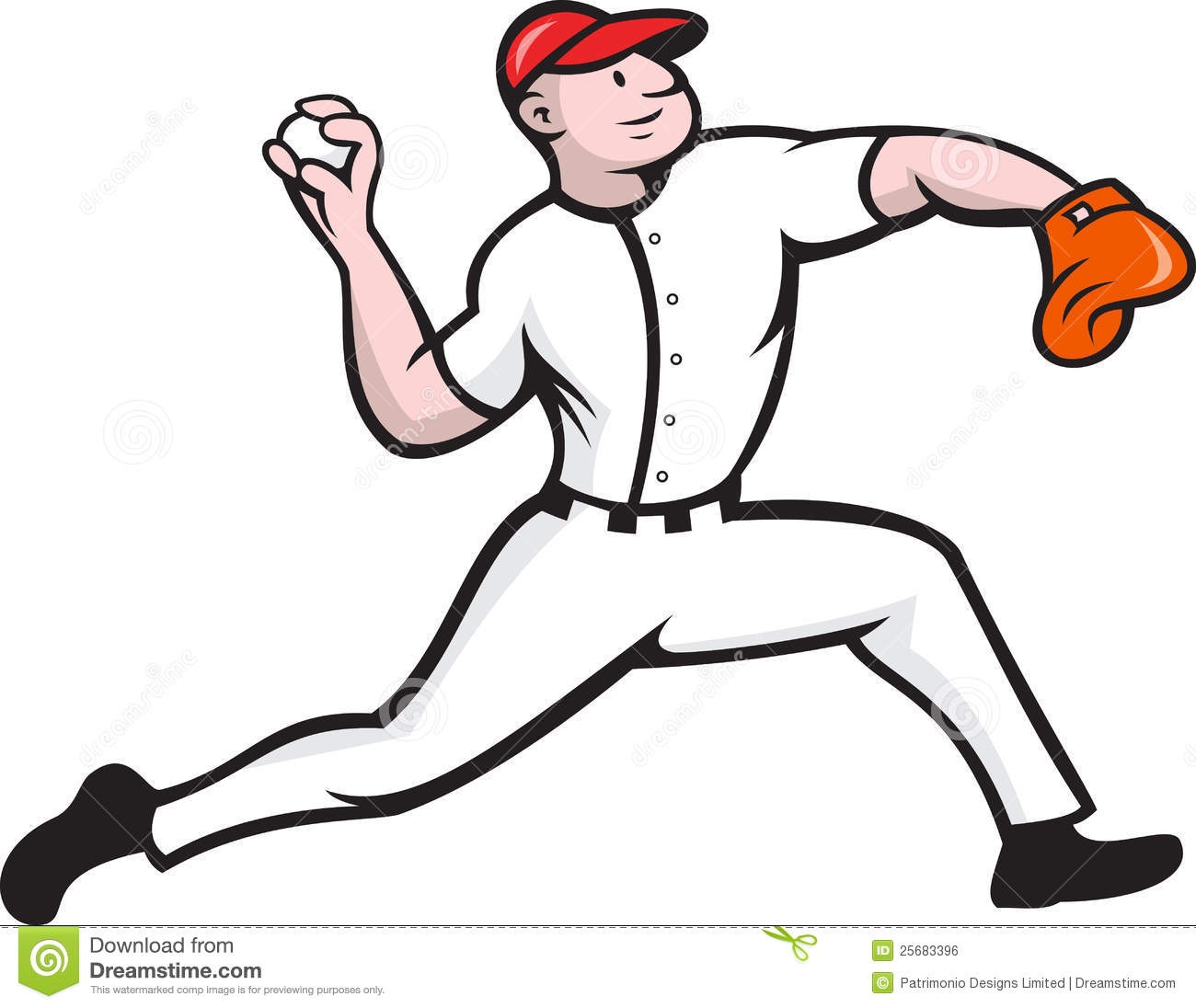 Baseball Pitcher Clipart No Background. 12435798-throwing-baseball- .