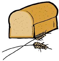 Basic Grain Bread . - Grains Clipart