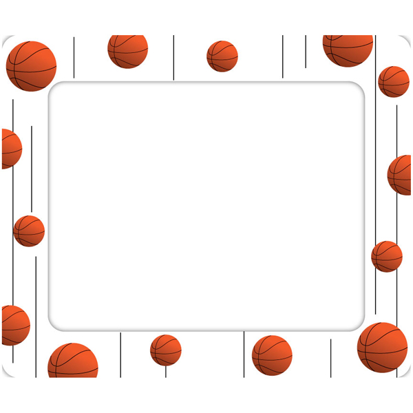basketball borders and frames - Basketball Border Clip Art