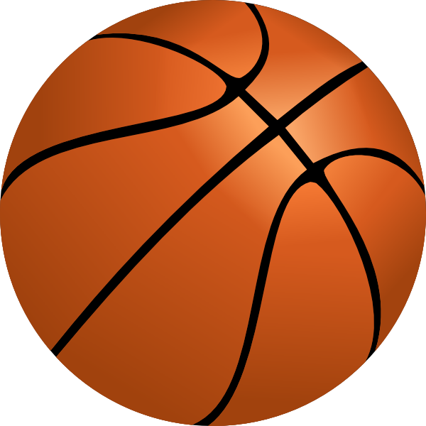 basketball court clipart blac