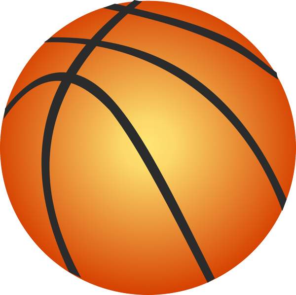Basketball Clip Art Design - Clipart Of Basketball