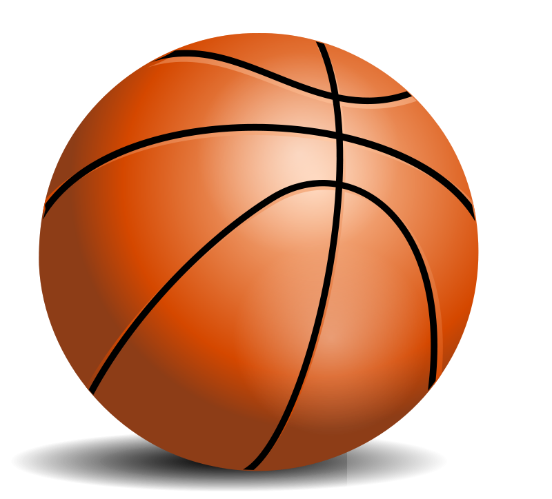 Basketball court clipart: Bas