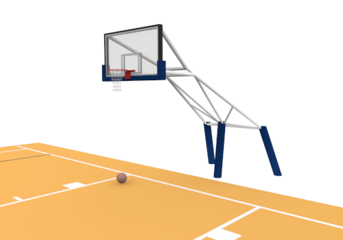 Basketball court / Clip art . - Basketball Court Clip Art