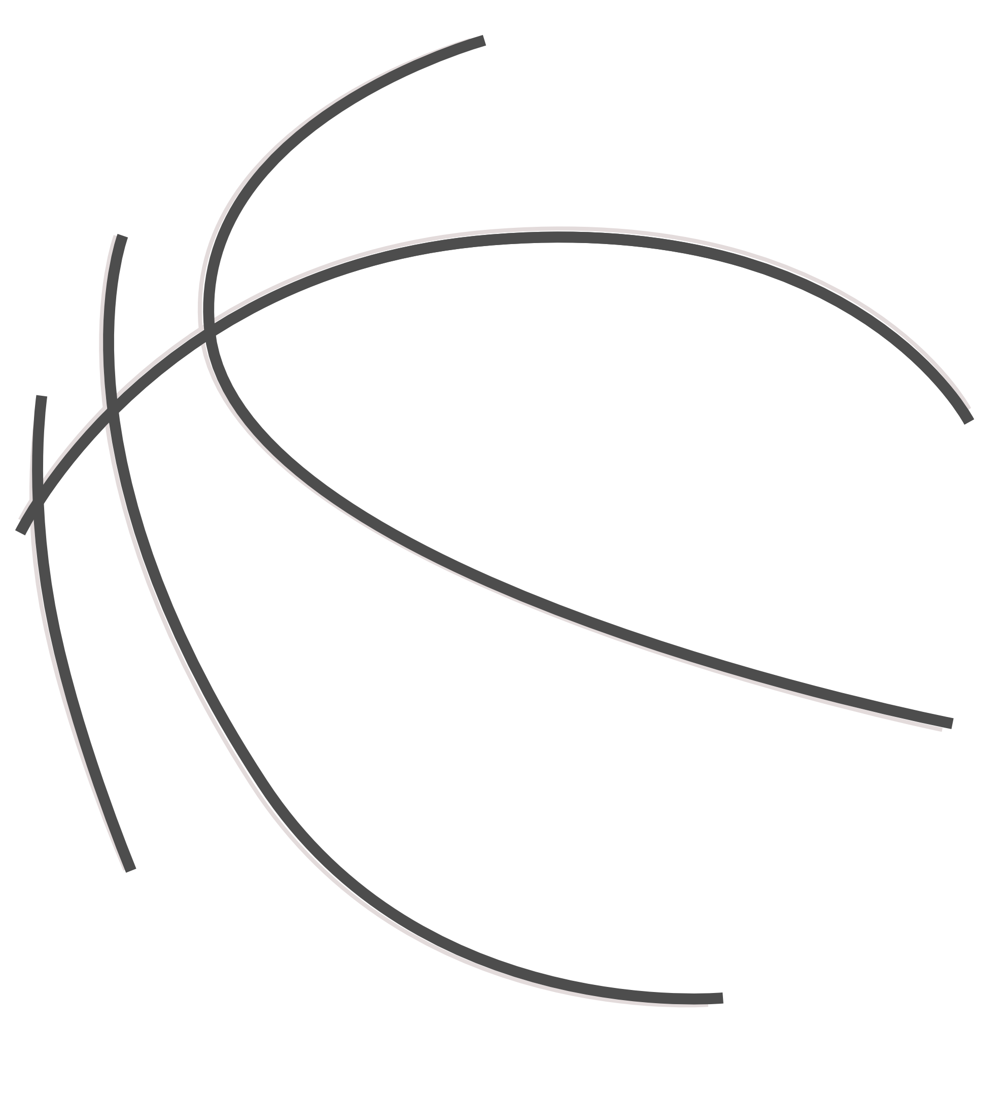 Basketball Outline Clip Art C - Basketball Outline Clip Art