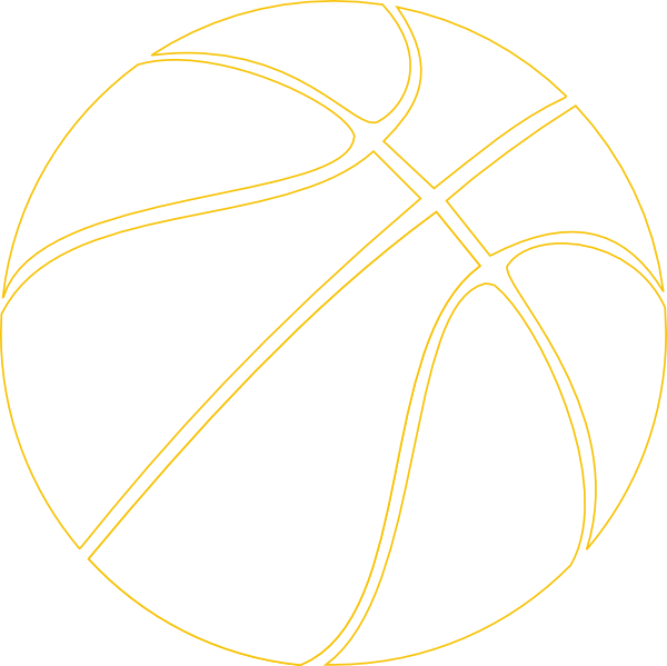 ... Basketball Outline Clip A - Basketball Outline Clip Art