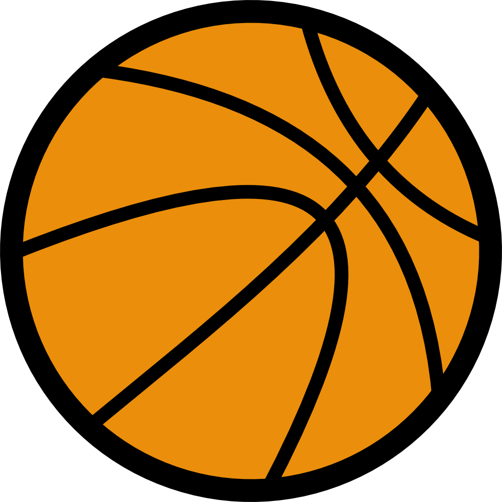 basketball hoop clipart black
