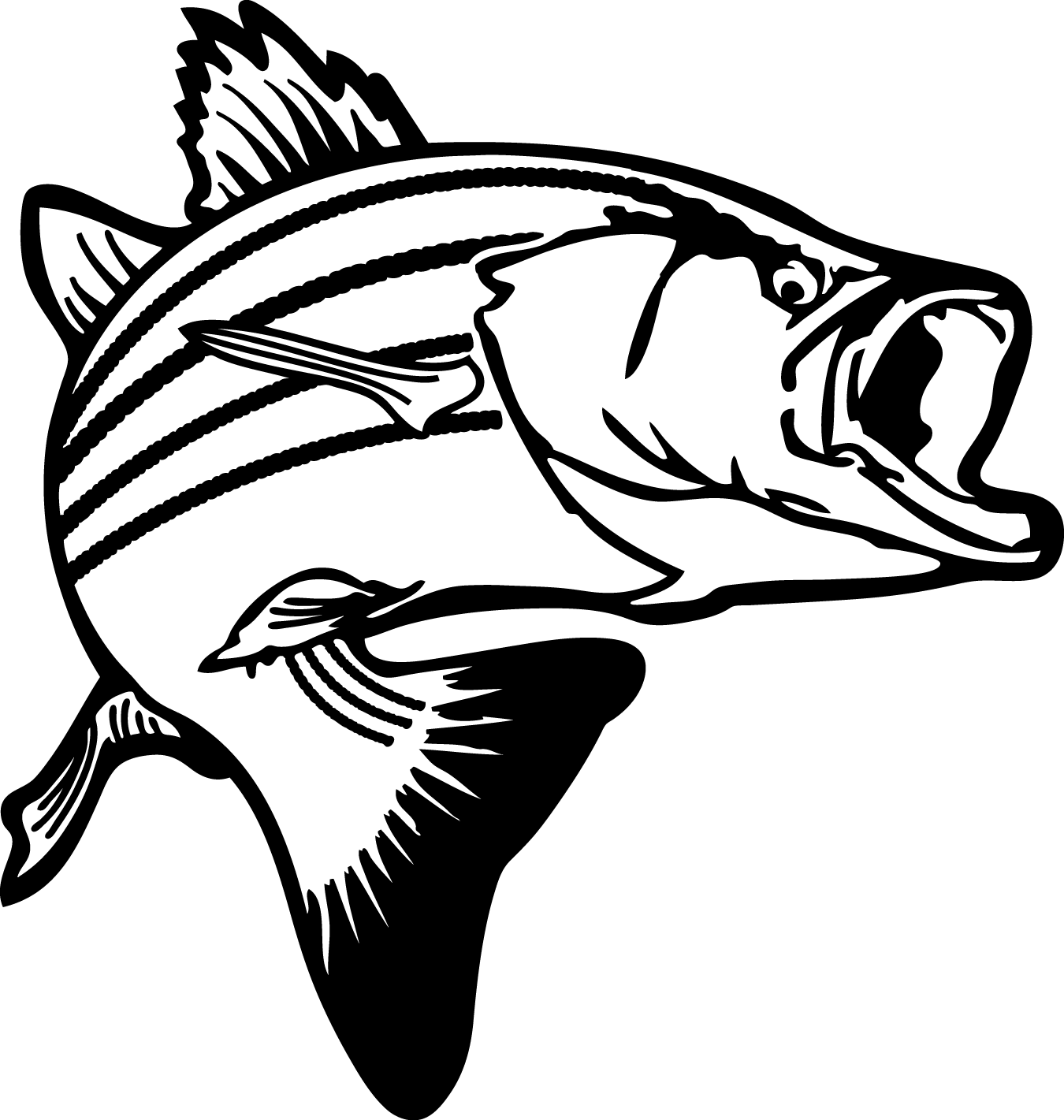 Bass Clip Art - Bass Fish Clip Art