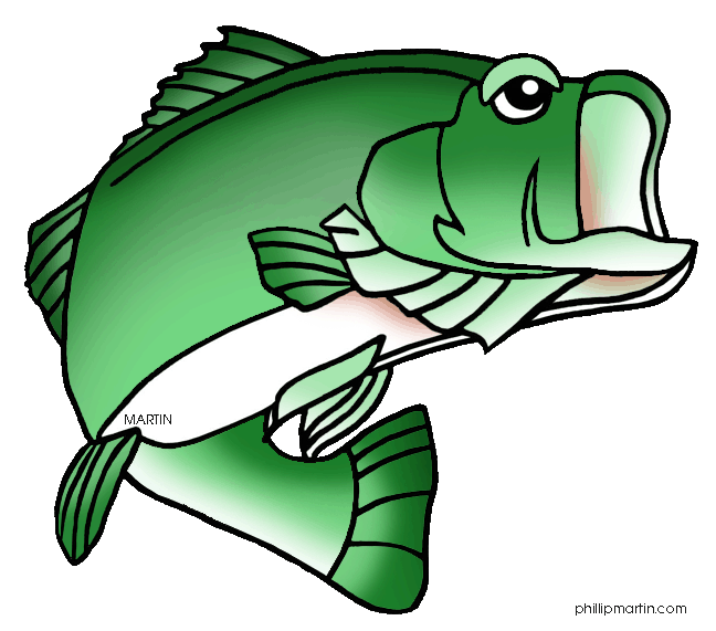 Bass Clip Art - Largemouth Bass Clip Art