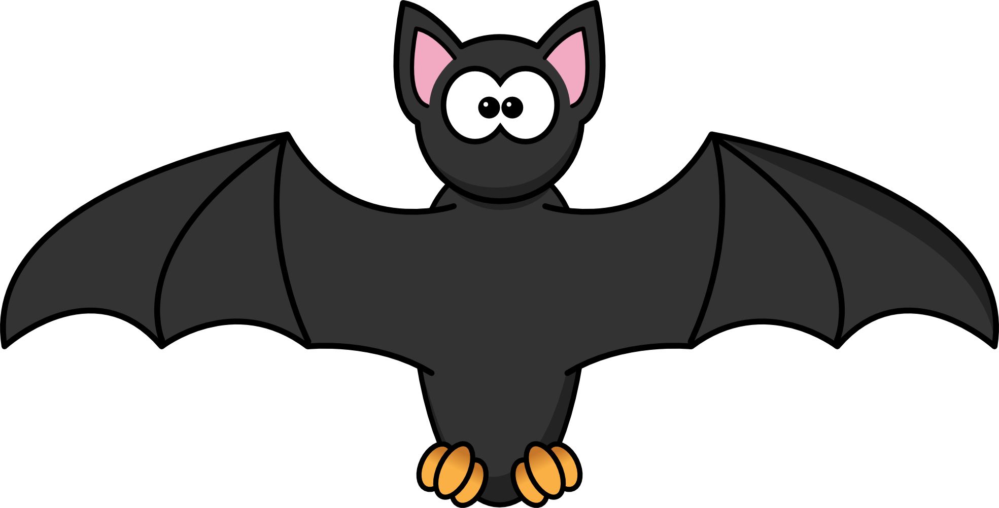 Bat With Wings Open Size: 48 