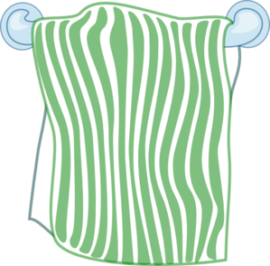 Bath Towel Clip Art - Towel Clip Art