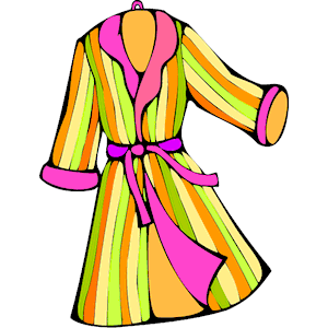 bathrobe clipart - Robe Clipart