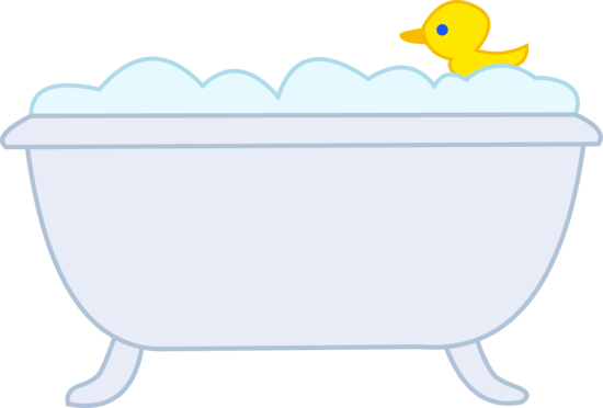 Bath Tub With Rubber Duck Cli