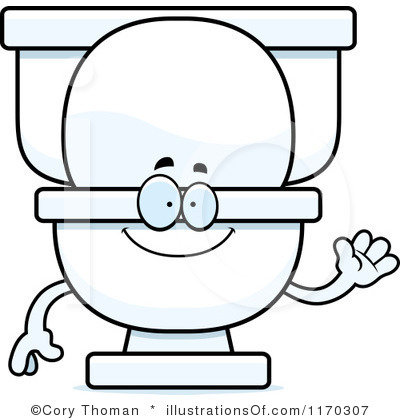 Bathroom Clipart - Toilet Clip Art