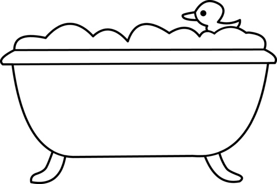 Dog and a cat in a tub taking