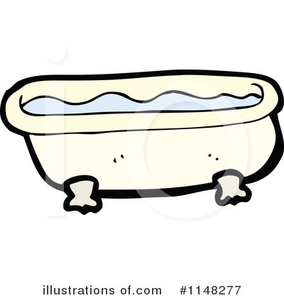Bath Clipart Image Little Gir