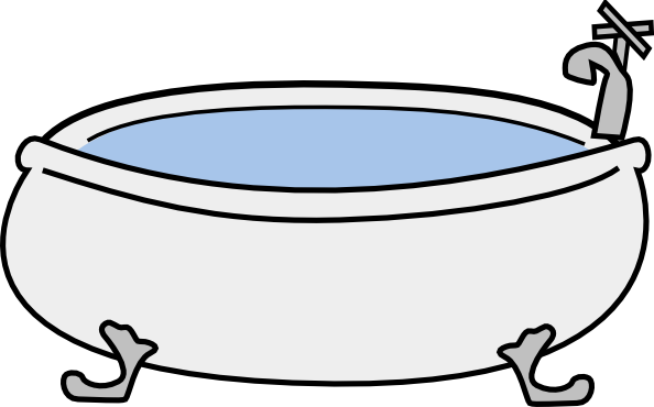 Download this image as: - Bathtub Clipart