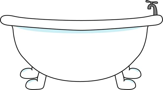 bathtub clipart - Tub Clipart