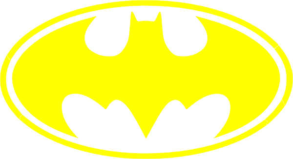 Batman Logo No Backgound Clip - Batman Logo Clip Art
