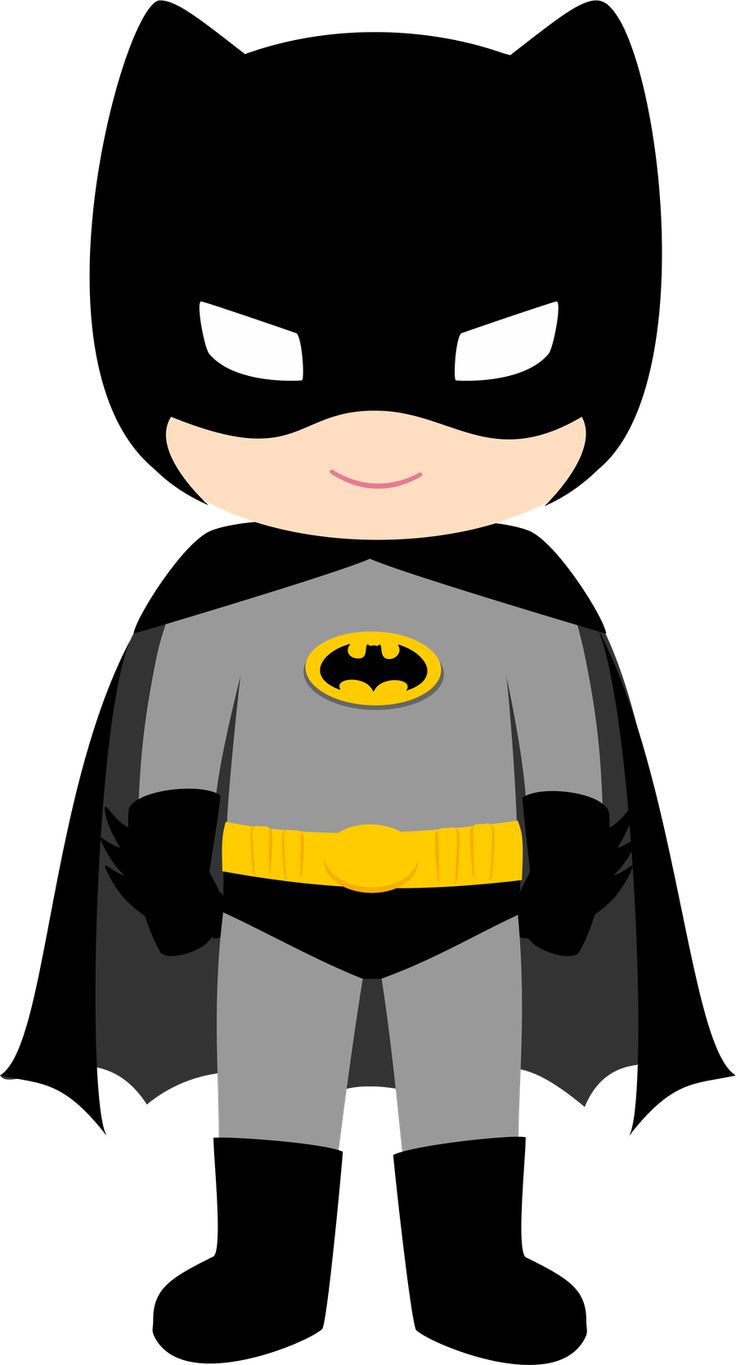 Batman More. Superheroes Deco - Batman And Robin Clipart