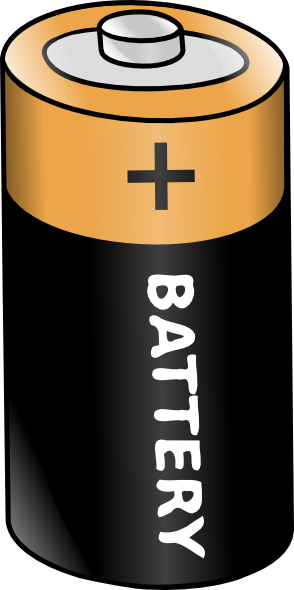Battery Icon Clip Art At Clke - Battery Clip Art