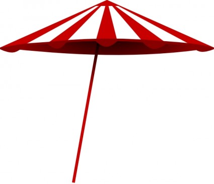 beach umbrella clipart black  - Beach Umbrella Clip Art