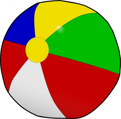 Beach Ball Clipart-Clipartlook.com-425