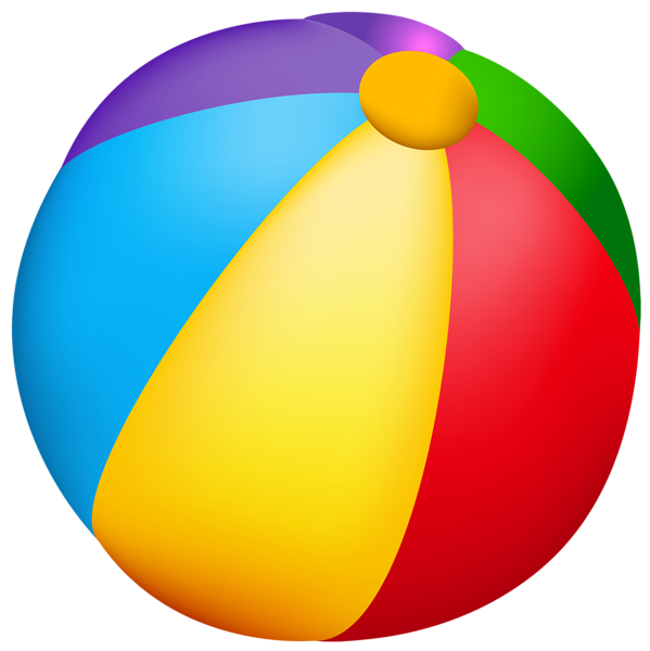 Beach Ball PNG Vector Clipart - Beach Ball Clipart