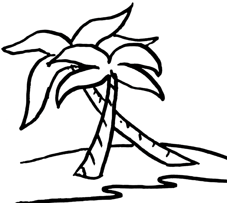 Beach black and white free beach clipart images