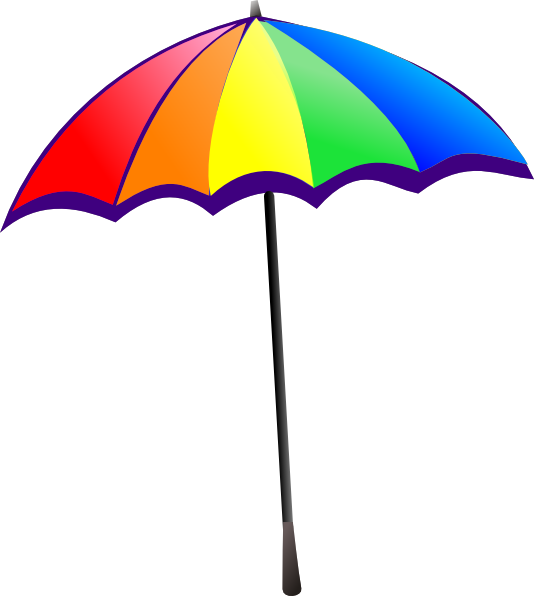Clip Art Image of a Colorful 
