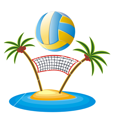 Beach Volleyball Logos Clipart Best