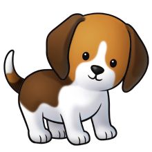 Cute Puppy Clip Art