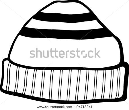 beanie hat - Wooly Hat Clipart