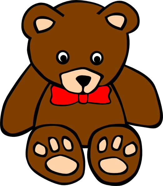 Bear Clip Art - Clip Art Teddy Bear