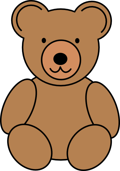 Bear Clip Art - Clipart Teddy Bear