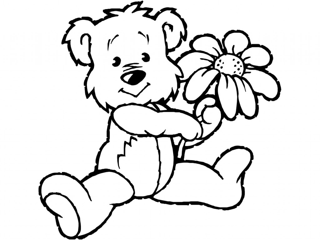 Bear black and white teddy bear clipart black and white clipartall