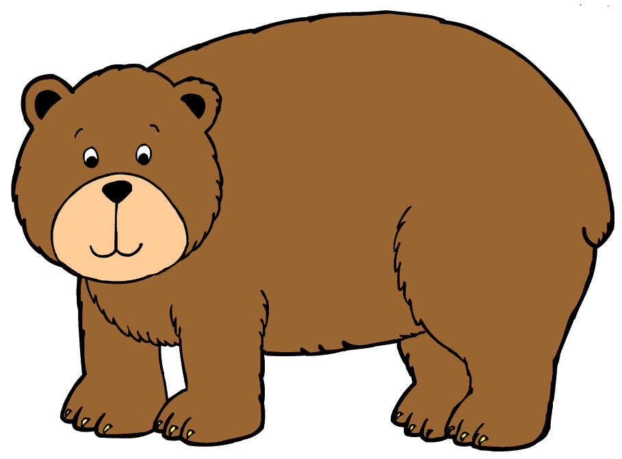Brown Bear Clipart Size: 75 K