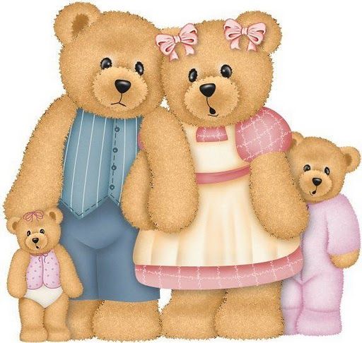 Bear~Family. - Clipart Bears