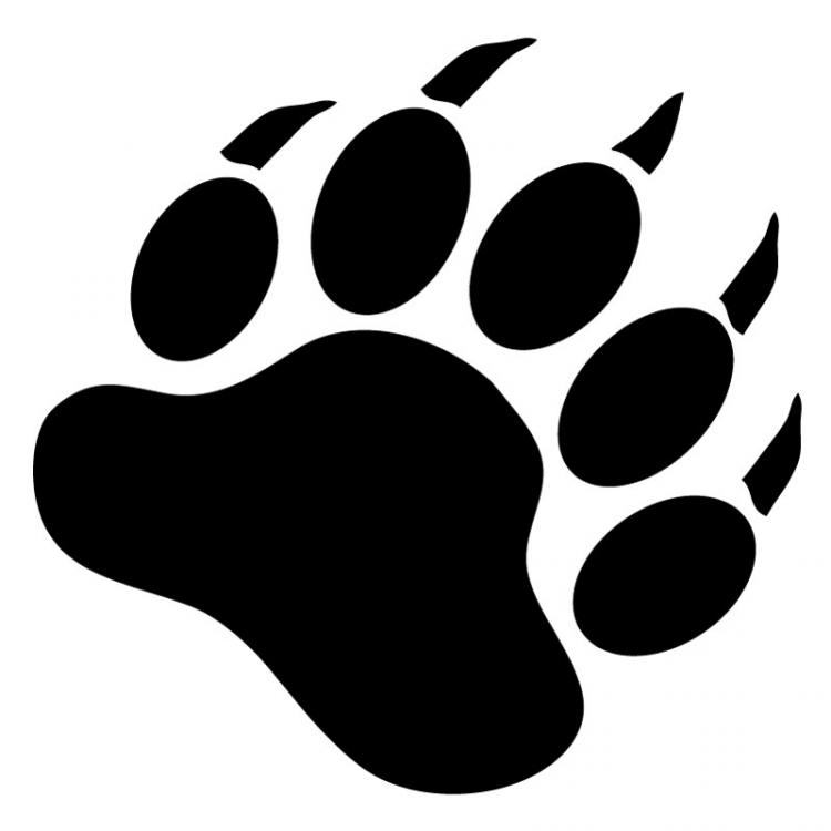 Grizzly Bear Paw Clipart
