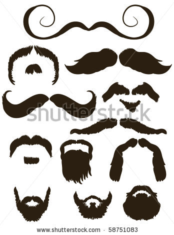 Beard and Moustache PNG image