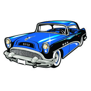 BearGraphx, Clip Art, . - Classic Car Clip Art