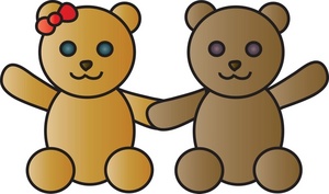 Teddy bears clipart free clip