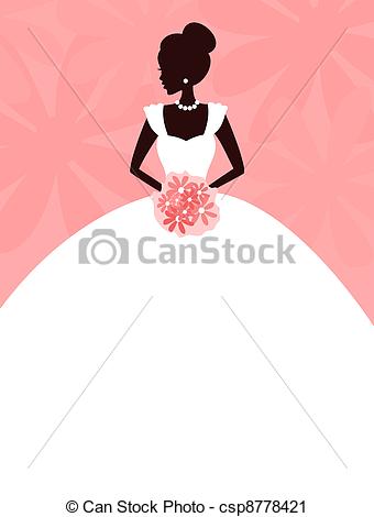 ... Beautiful Bride - Illustration of a young elegant bride... Beautiful Bride  Clipartby ...