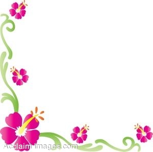 Beautiful Flower Boarder Clipart Cliparthut Free Clipart