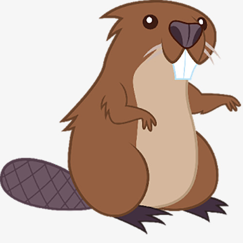 brown beaver, Beaver Clipart, Brown Cute Beaver, Beaver PNG Image and  Clipart
